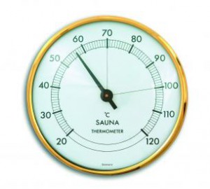 Termômetro tipo Aneróide para Sauna Incoterm