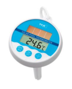 Termômetro Digital para Piscina com Painel Solar Incoterm