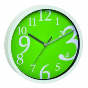 Relógio Design Verde Incoterm