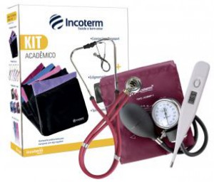 Kit Acadêmico KA100 Bordô Incoterm 