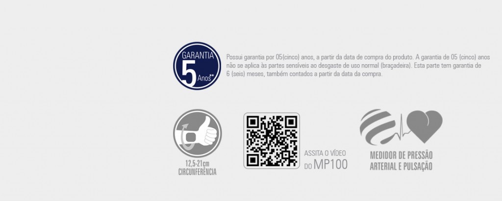 Medidor de Pressão Digital Pulso MP100 Incoterm | barra de detalhes