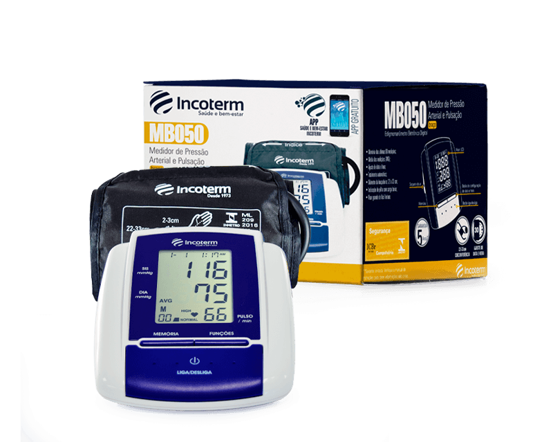 Medidor de Pressão Digital de Braço MB050 Incoterm