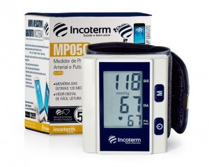 Medidor de Pressão Digital de Pulso MP050 Incoterm