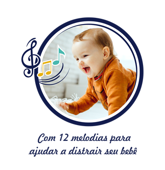 Melodias para ajudar a distrair seu bebê | selo