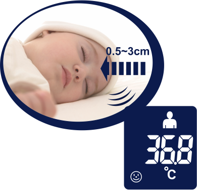 Medir temperatura do bebê