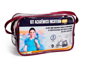 Kit Acadêmico Plus KA120 Bordô Incoterm 