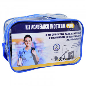  Kit Acadêmico Plus KA120 Azul Incoterm