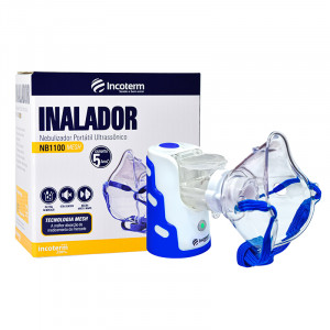 Inalador / Nebulizador Portátil Ultrassônico NB1100 MESH Incoterm 