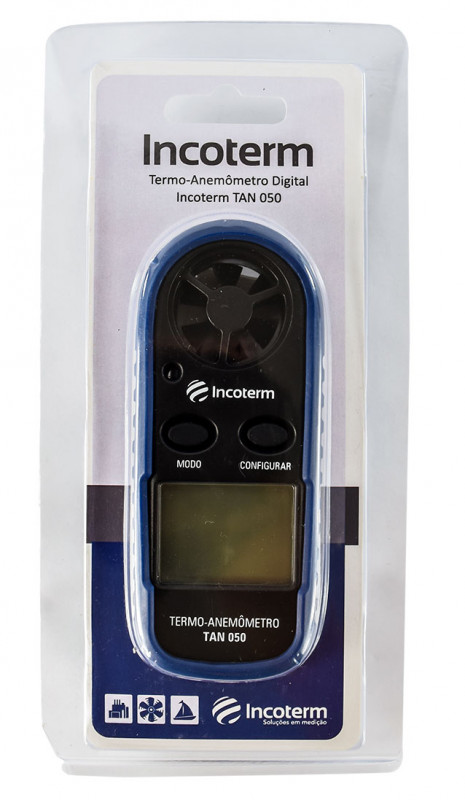 Termo-Anemômetro Digital TAN 050 Incoterm 2