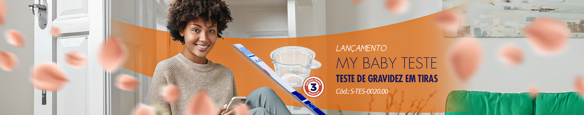TESTE DE GRAVIDEZ EM TIRA BABY TEST INCOTERM