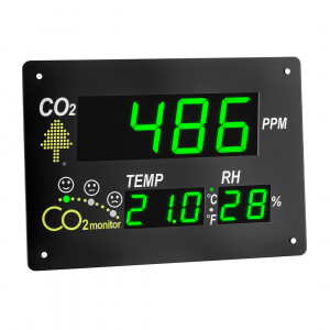Monitor Digital de Co2 0 a 3000ppm - Temp. 0+40c - Umid.20-90% - Airco2ntrol Observer Incoterm 