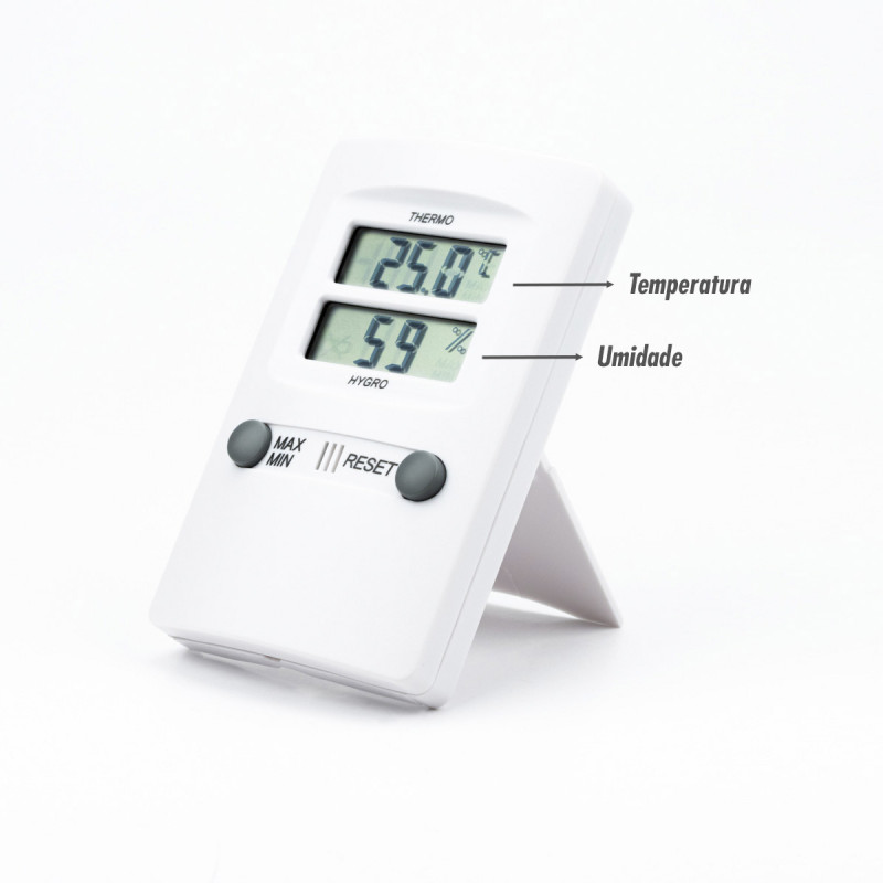 Termo-Higrômetro Digital Temperatura e Umidade Interna Incoterm 2