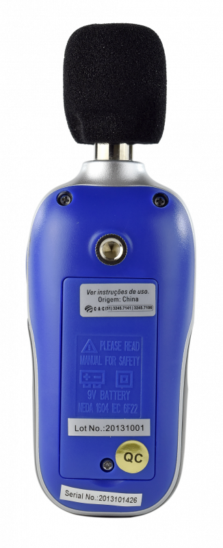 Decibelímetro Digital TDEC100 Incoterm 5