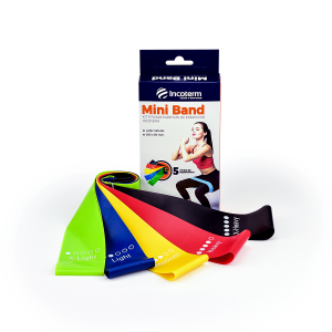 Mini Band Kit Faixa Elástica de Exercícios Incoterm