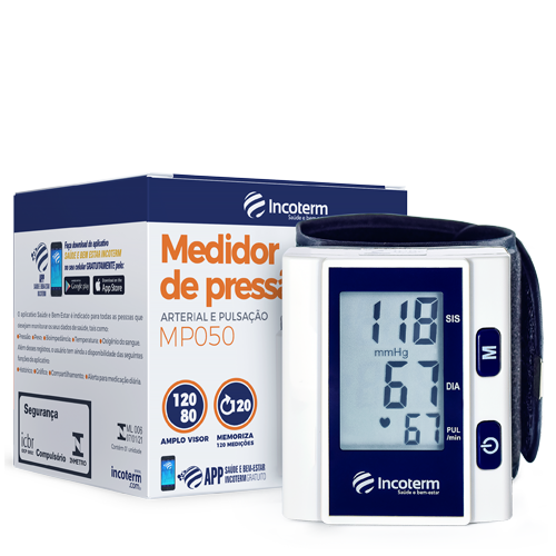 Medidor de Pressão Digital de Pulso MP050 Incoterm | imagem 2