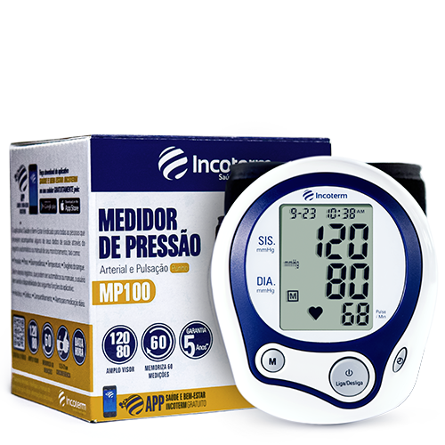 Medidor de Pressão Digital Pulso MP100 Incoterm | imagem 2