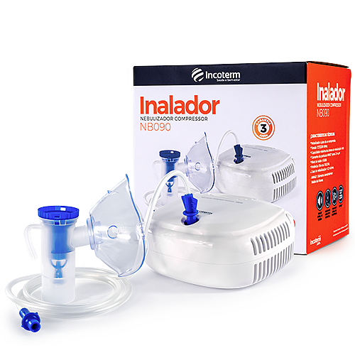 Nebulizador/Inalador Compressor NB090 Incoterm | imagem 2