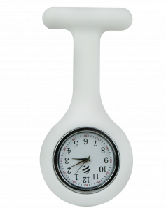 Relógio de Lapela Branco Incoterm Rl050