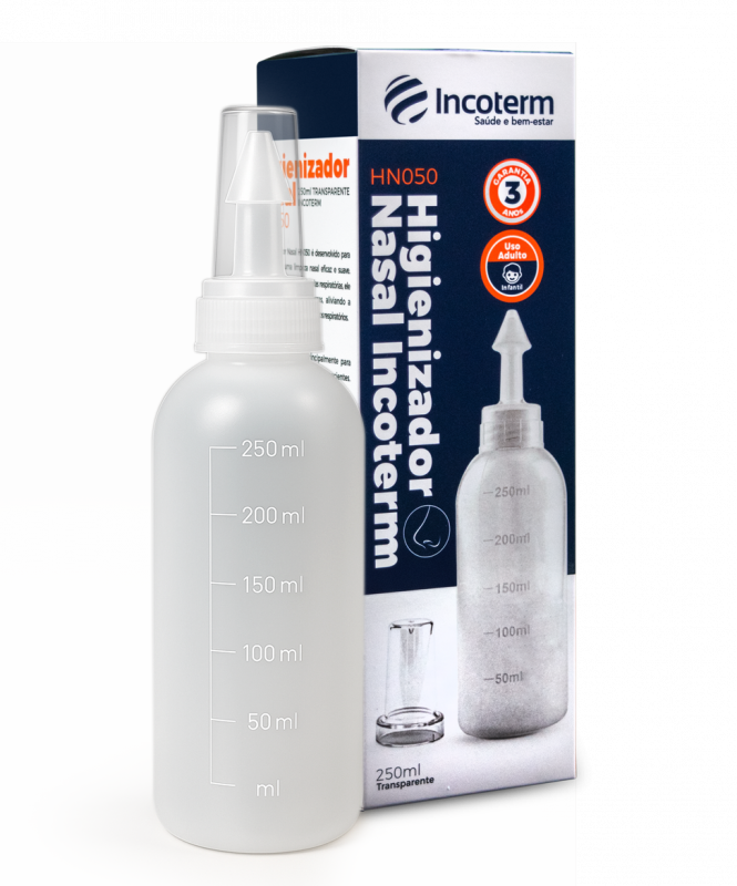 Higienizador Nasal 250ml transparente HN050 Incoterm | imagem 2