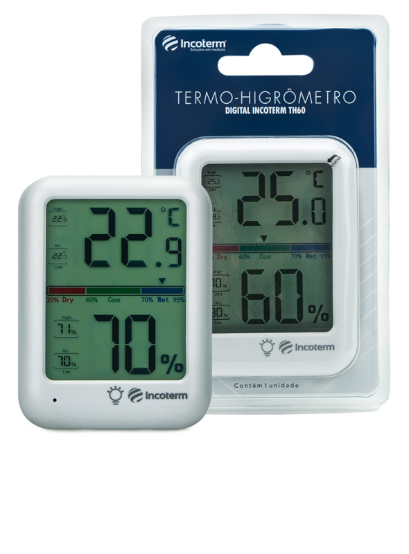 TERMO-HIGRÔMETRO DIGITAL INCOTERM TH60 | imagem 2