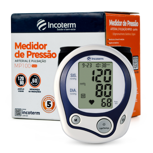 Medidor de Pressão Digital Pulso MP100 Incoterm | imagem 2