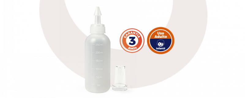 Higienizador Nasal 250ml transparente HN050 Incoterm | barra de detalhes
