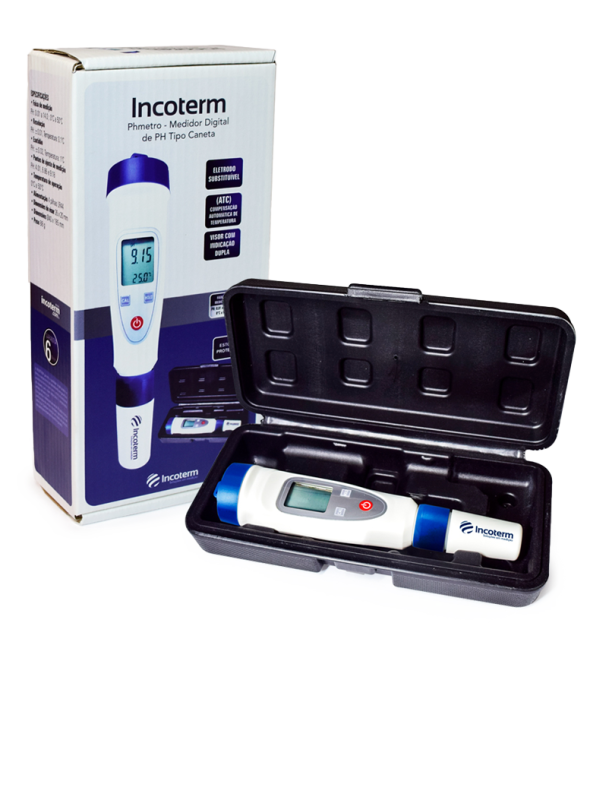 Medidor de pH (phmetro) Digital Tipo Caneta Incoterm | imagem 2