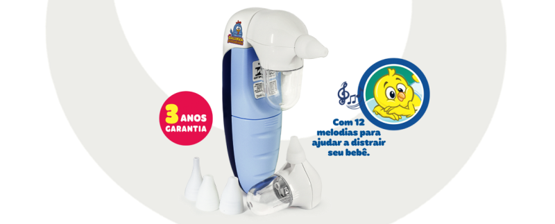 Aspirador Nasal Elétrico AN1000 Galinha Pintadinha | barra de detalhes