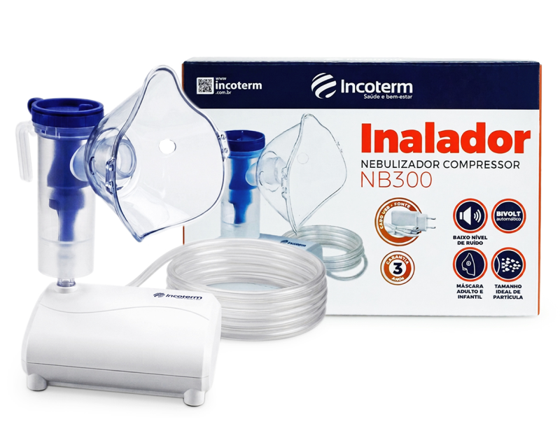 Nebulizador Inalador Compressor Incoterm NB300 | imagem 2