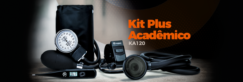 KIT ACADEMICO INCOTERM PLUS KA120 ALL BLACK | barra de detalhes